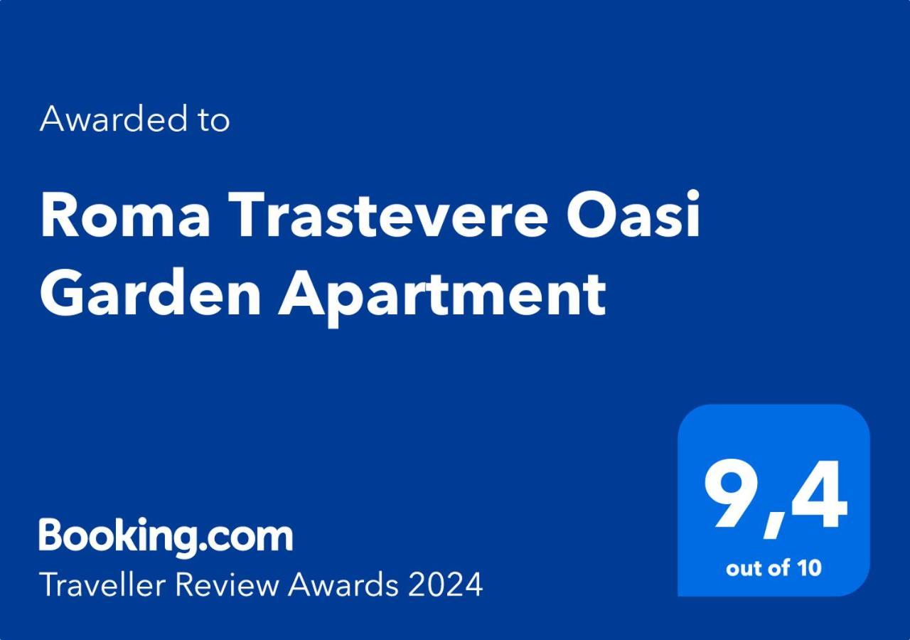 Trastevere Oasi Garden Apartment - Roma Екстер'єр фото
